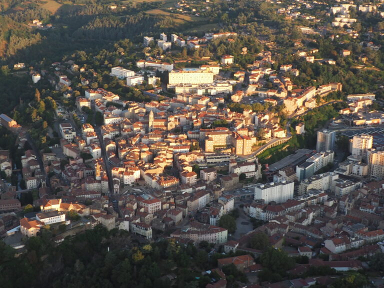 7- Le centre ville d'Annonay